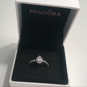 Pandora Tear Drop Ring
